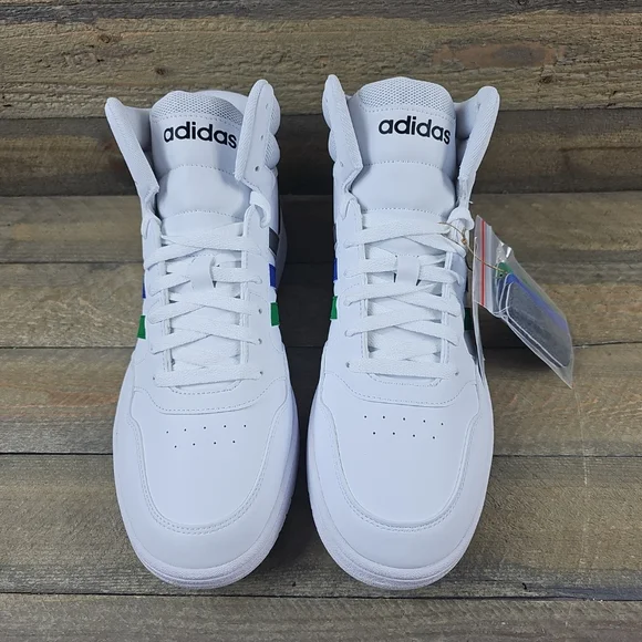 adidas Hoops 3.0 Mid Classic Men's Basketball Shoes - Picture 5 of 10